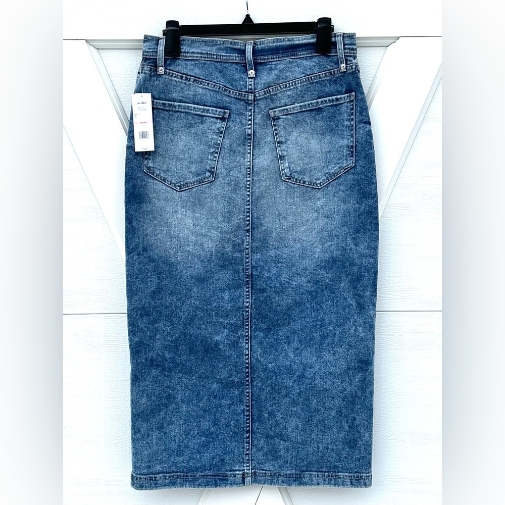 Sam Edelman Kori High Rise Denim Skirt - Picture 2 of 3